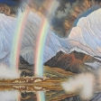 yu-youxin-rainbows-over-the-snowland-mineral-pigments-on-cloth-2007-100-x-200cm-small